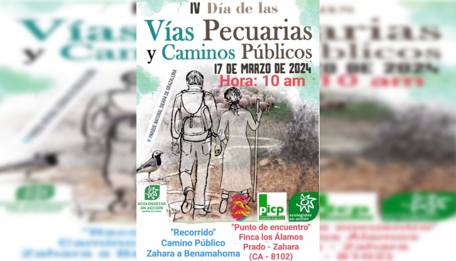 El cartel de la marcha reivindicativa.