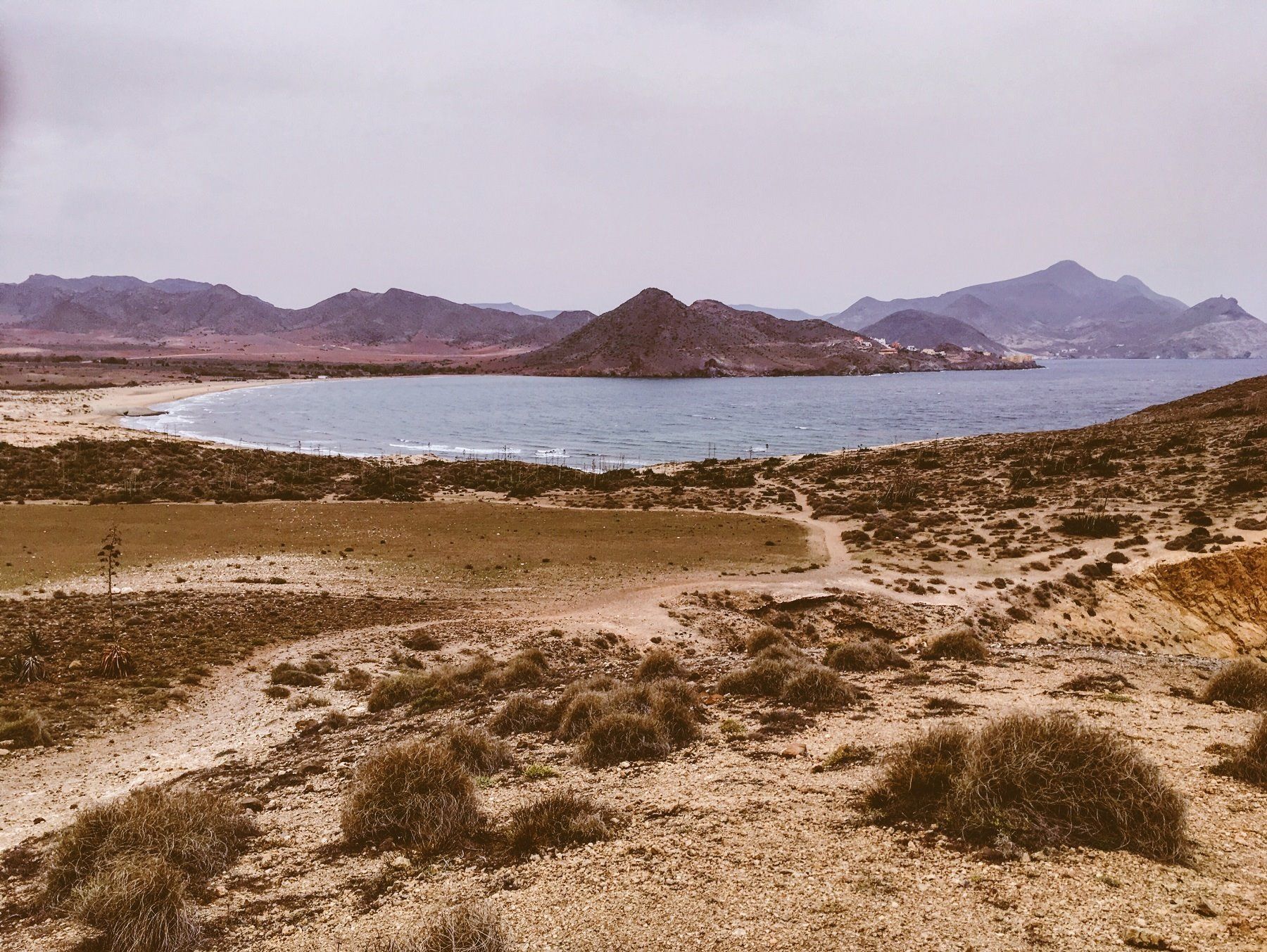 Playa de Los Genoveses, en el parque natural de Cabo de Gata. FOTO: JUNTA DE ANDALUCÍA 