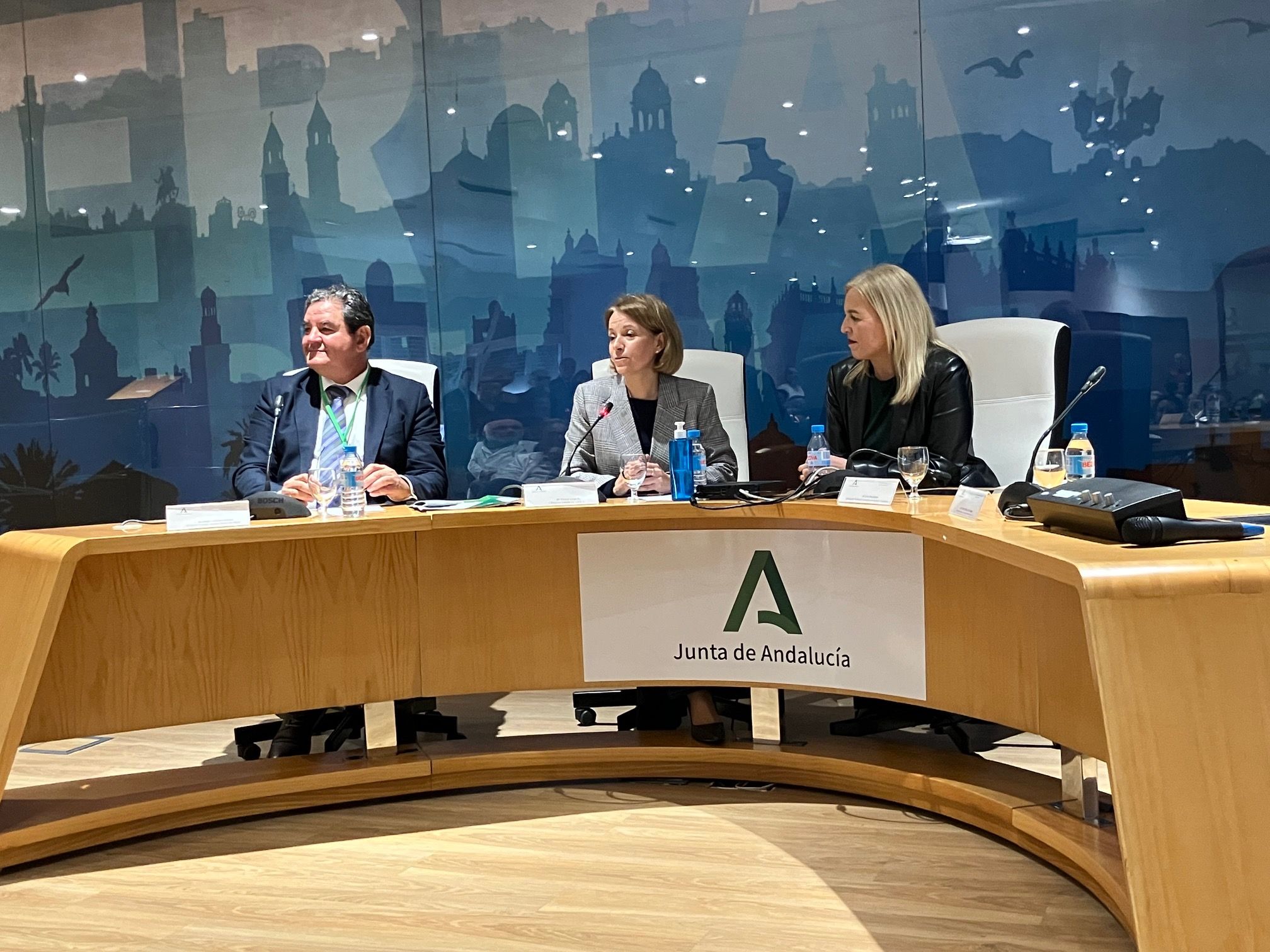 La presentación de Guijarro como nuevo director gerente del Puerta del Mar.