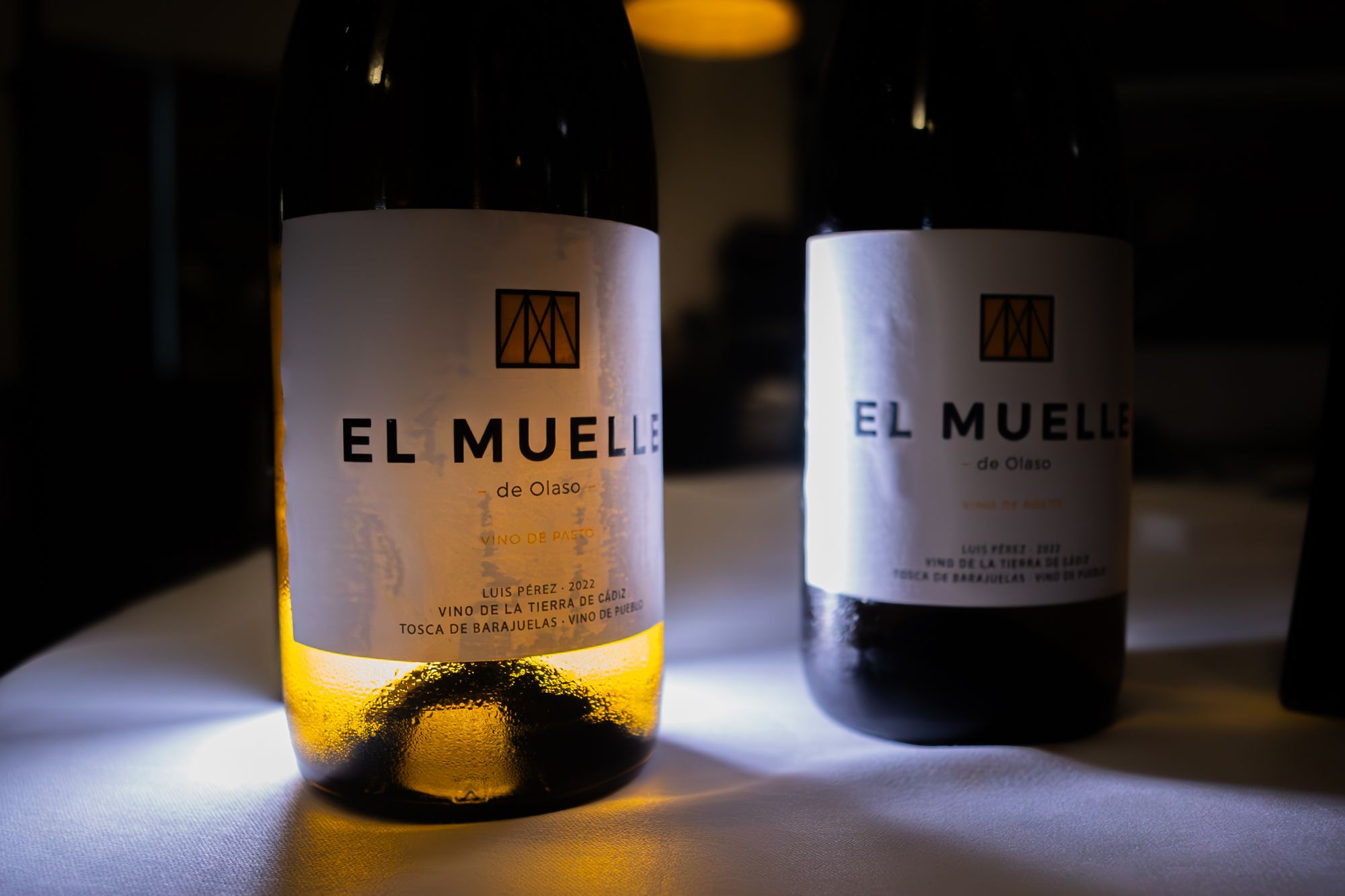 Vinos de pasto. Dos botellas de 'El Muelle', una de las marcas más consolidadas de estos nuevos vinos.