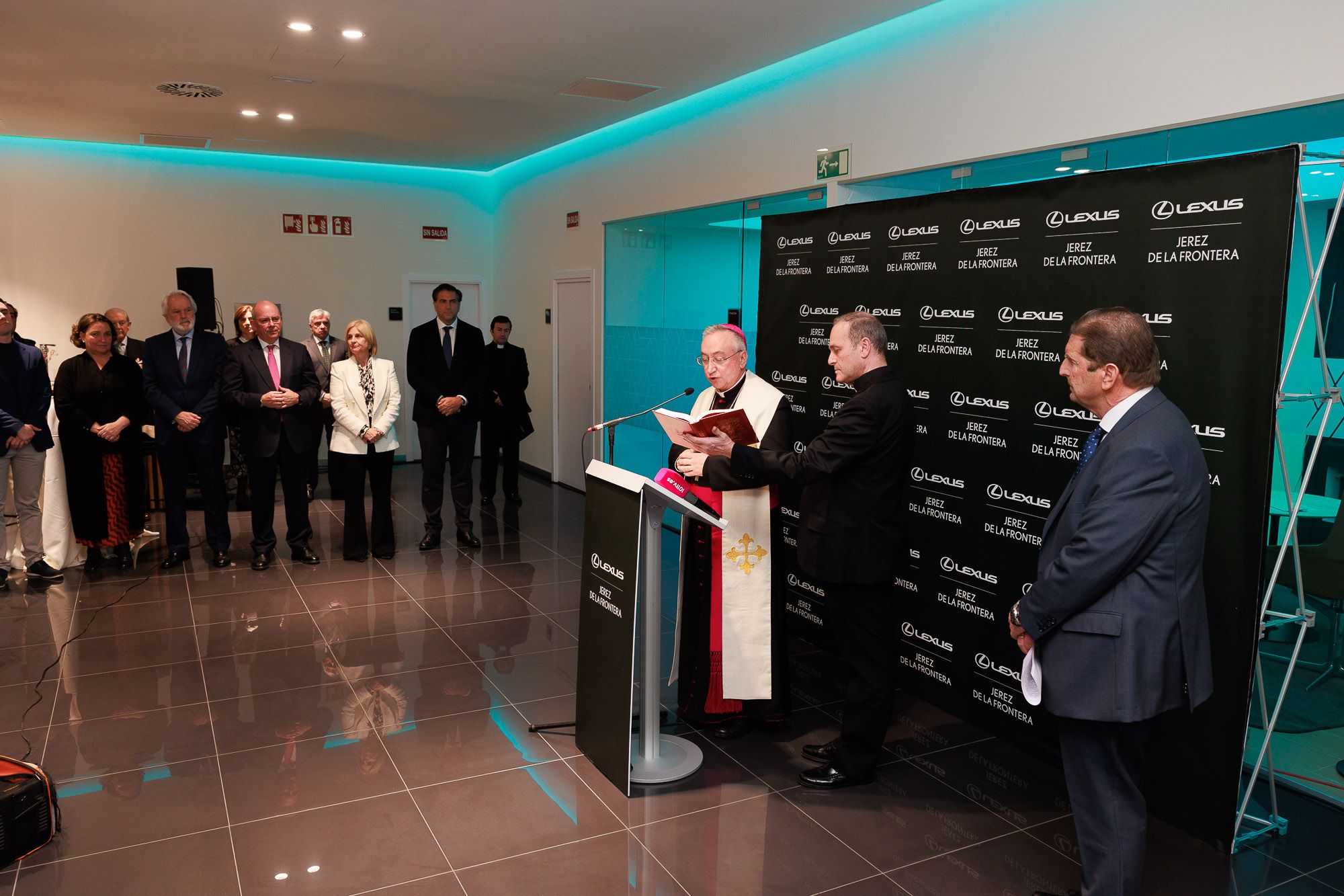El acto de inauguración del concesionario de Lexus en Jerez, en imágenes.
