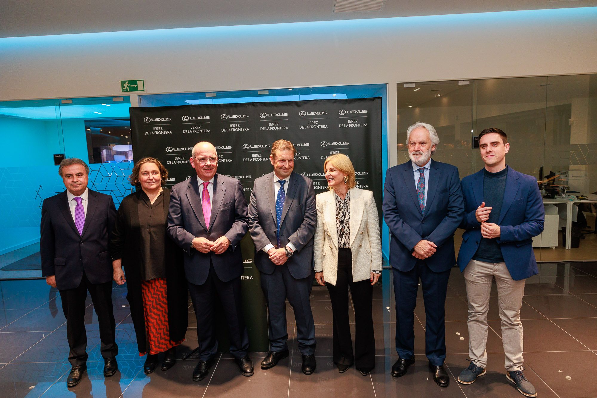 El acto de inauguración del concesionario de Lexus en Jerez, en imágenes.
