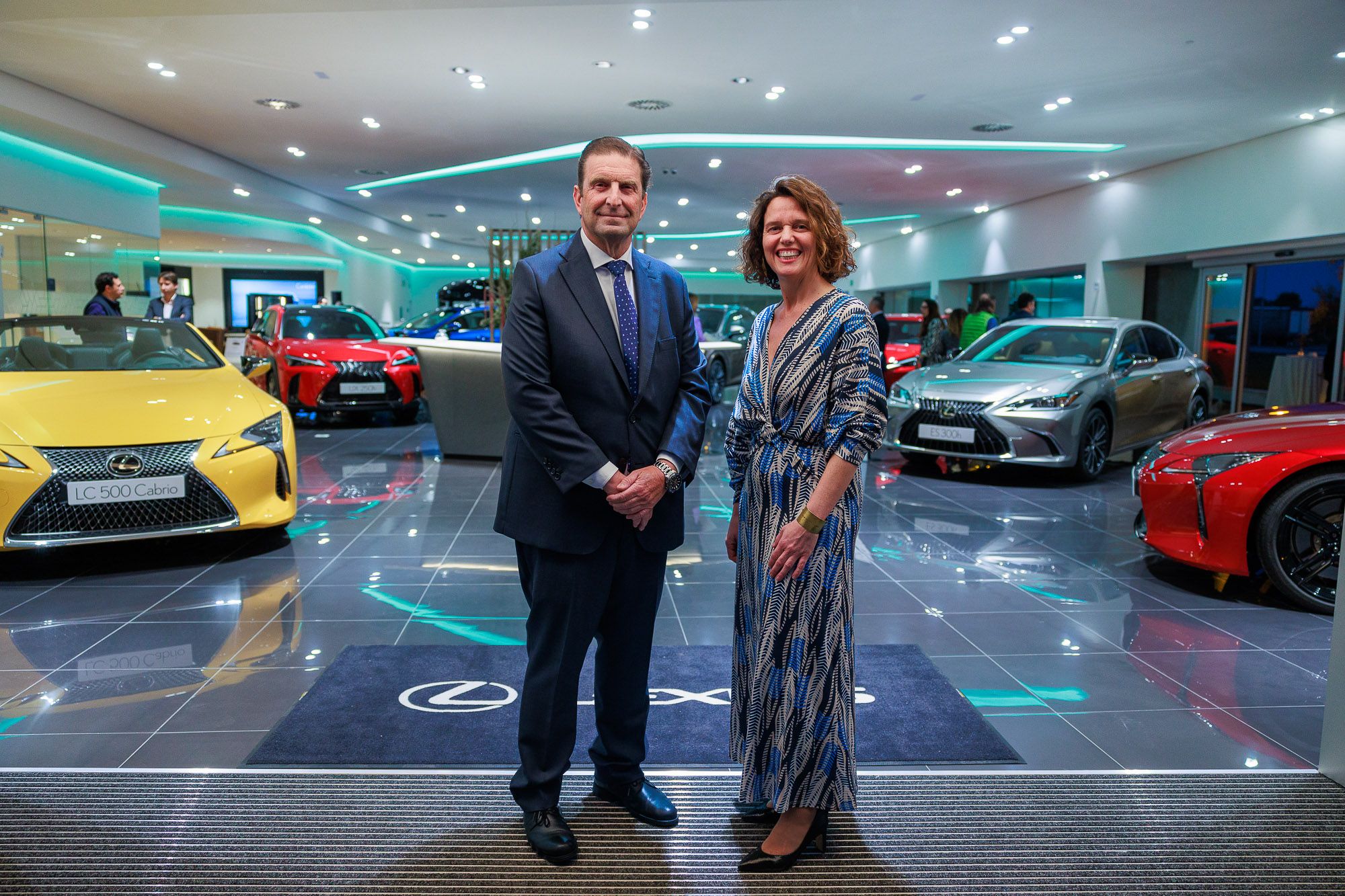 El acto de inauguración del concesionario de Lexus en Jerez, en imágenes.