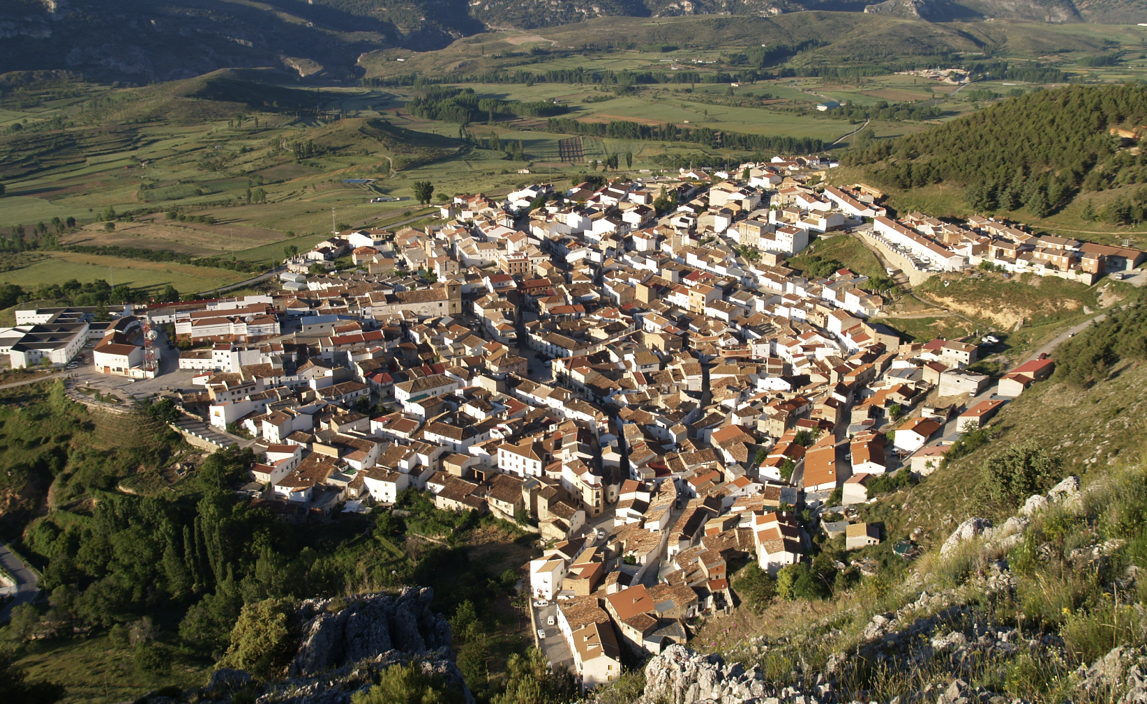 Vista de Pontones en una imagen de la Junta de Andalucía.