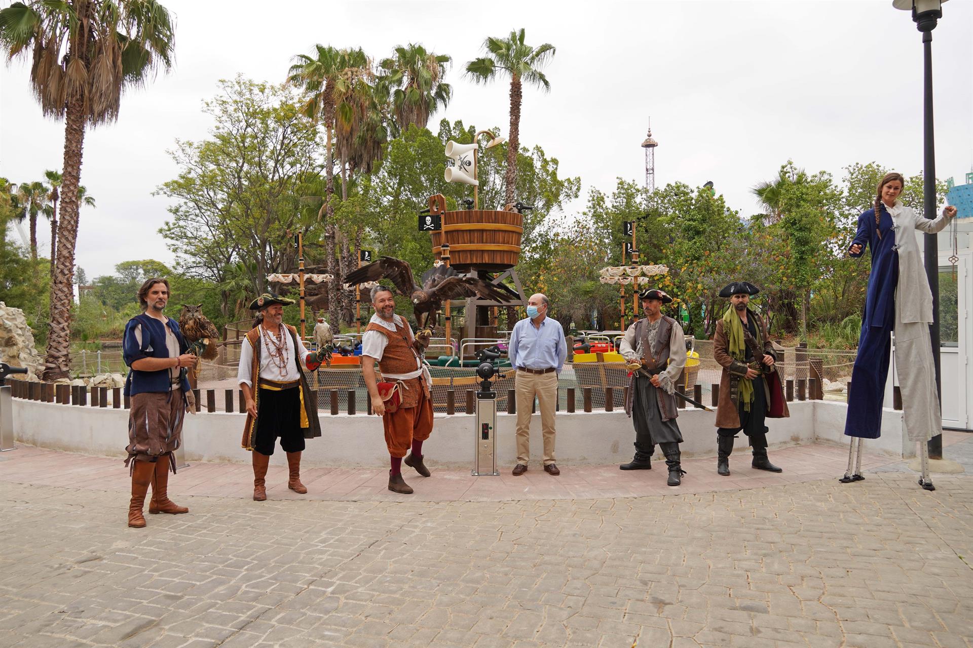 Presentación de la temporada de Isla Mágica, que abre sus puertas el día 4 de julio.