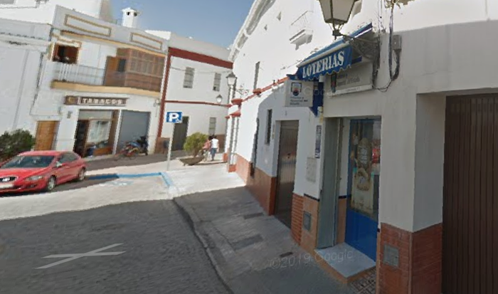 La Administración de Lotería número 1 de Lebrija, en una imagen de Google Maps.