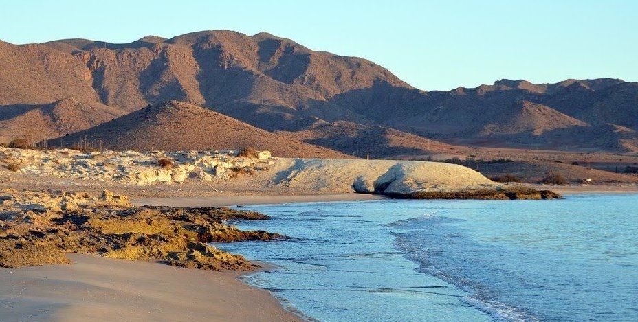 La playa de los Genoveses, en Almería.