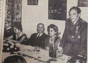 el alcalde de Jerez García Figueras y el matrimonio Castejón en 1962