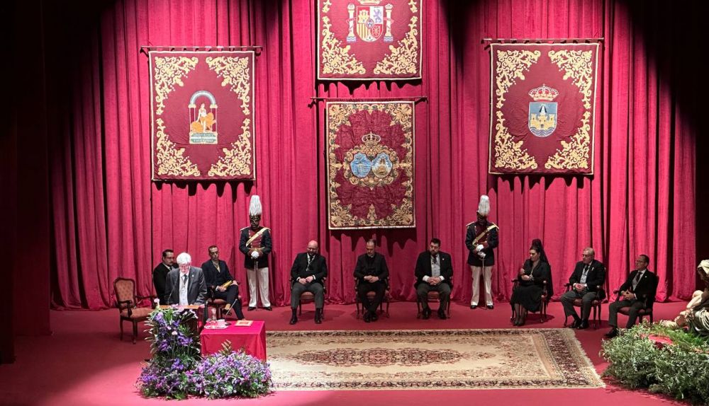 Un momento del pregón en El Puerto.