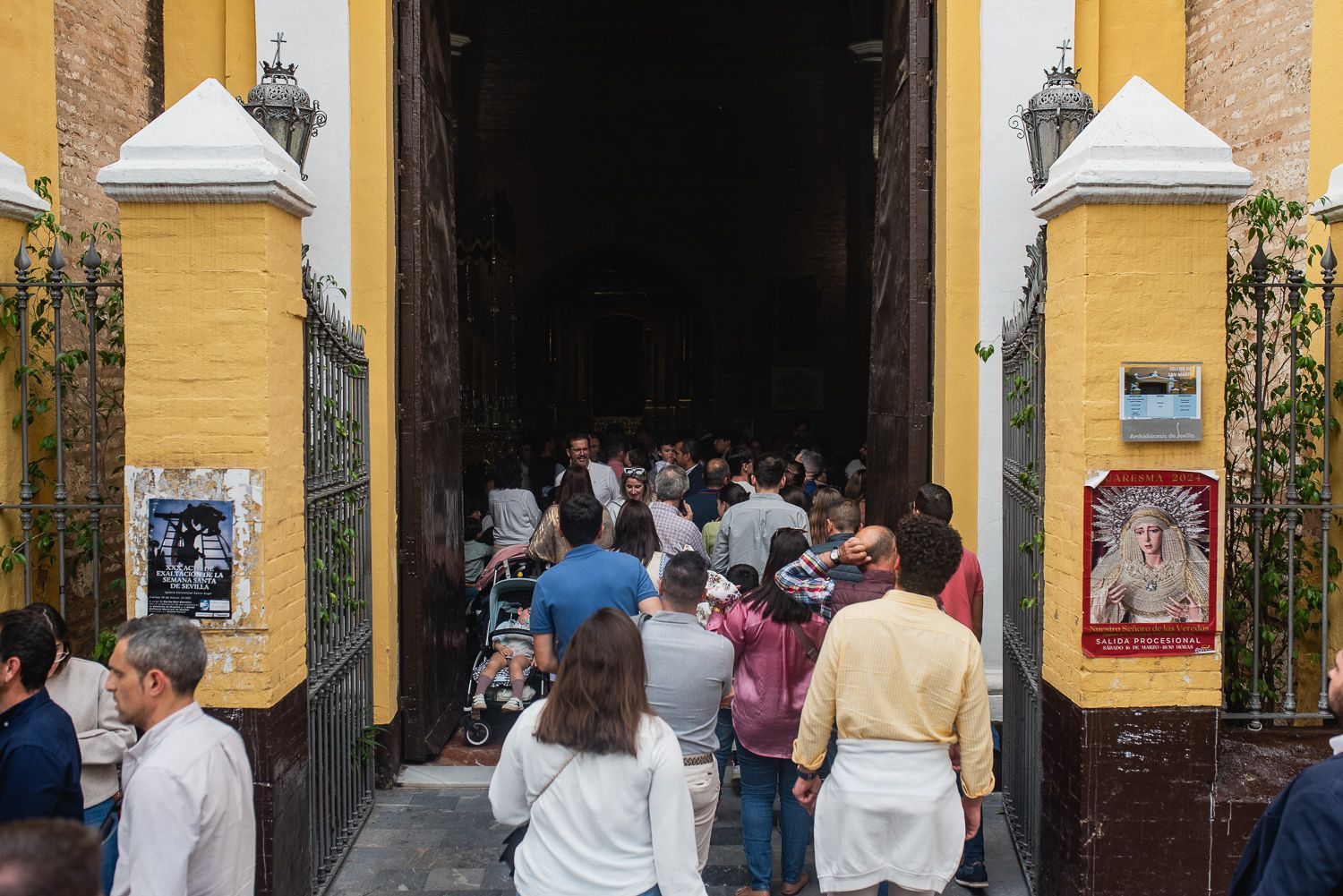 Último domingo de Cuaresma en Sevilla.