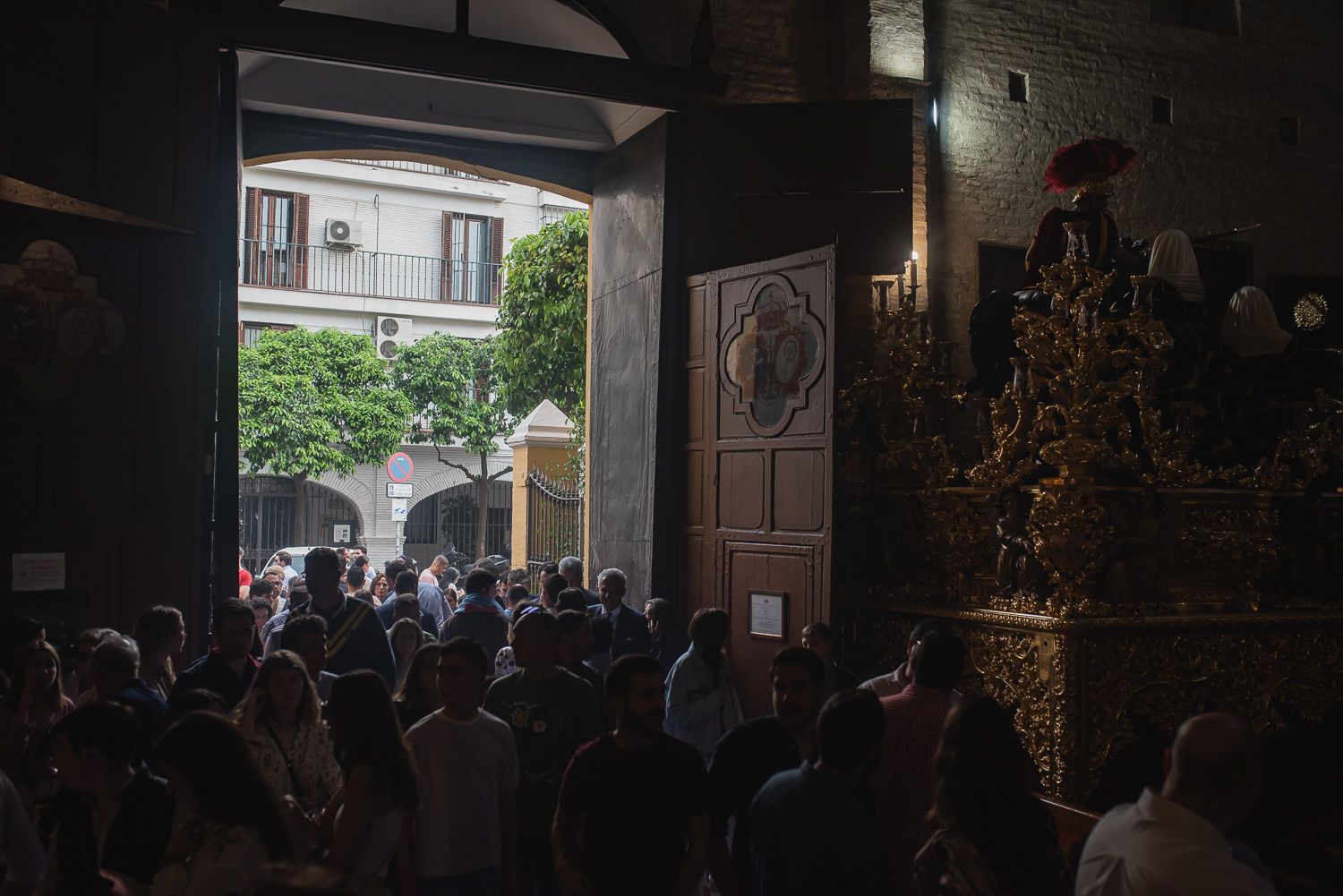 Último domingo de Cuaresma en Sevilla.
