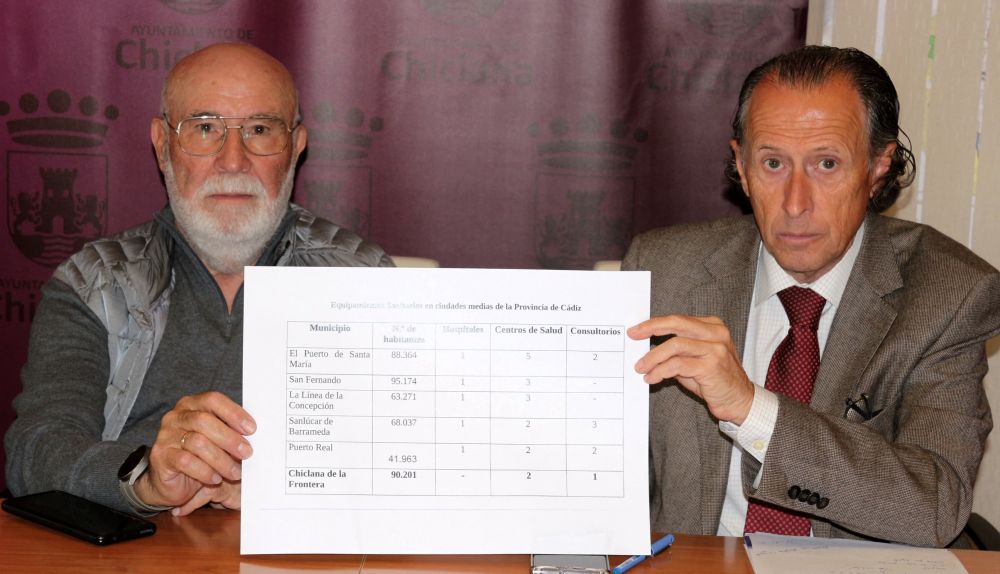 Una foto de la reunión en el Ayuntamiento de Chiclana.