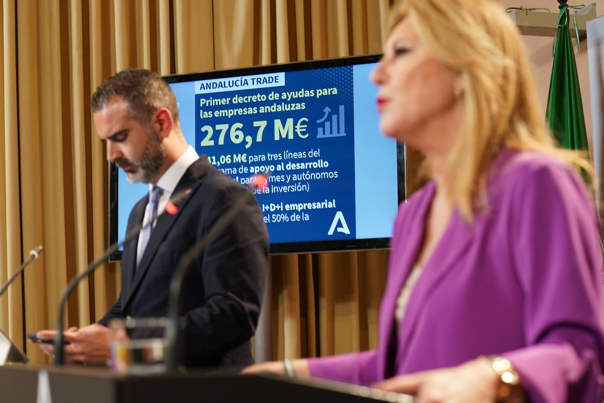 El Gobierno andaluz ha presentado las primeras ayudas de Trade.