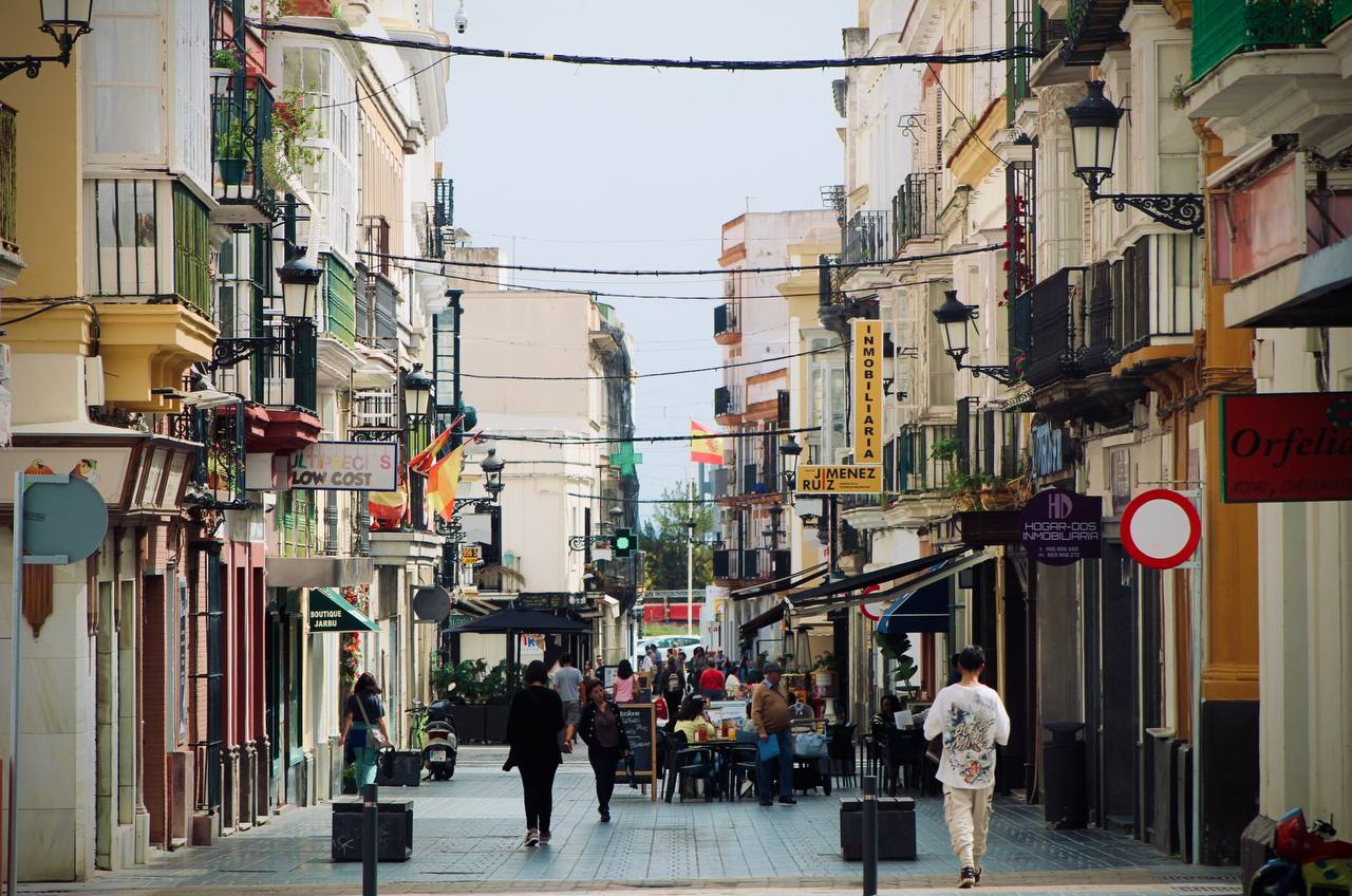Centro de El Puerto en una imagen reciente.