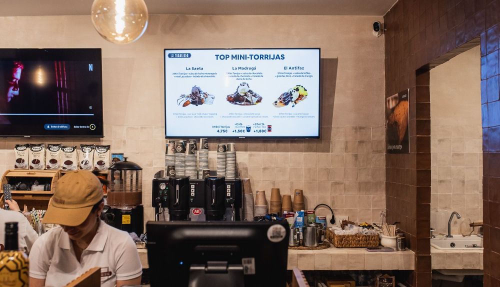 Establecimiento de La Torrijada en Sevilla.