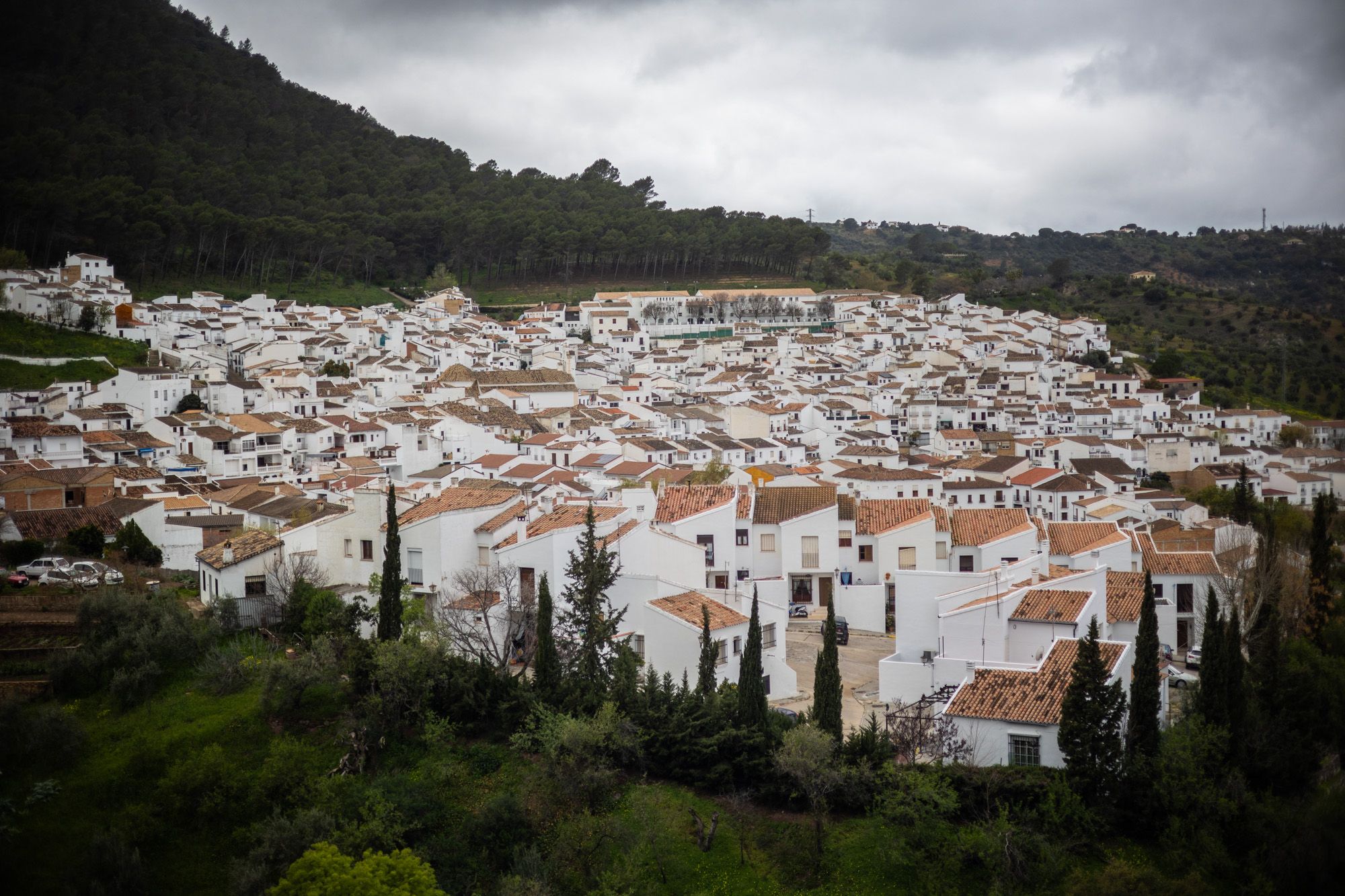 Vista panorámica de El Gastor, el municipio más acogedor de Andalucía 2026.