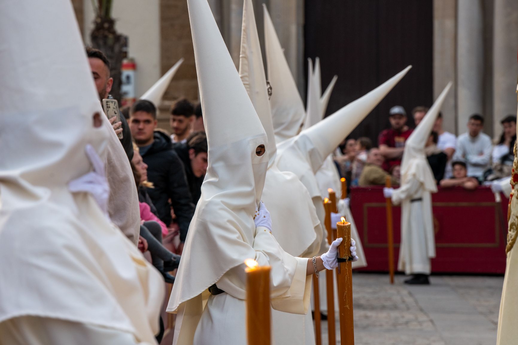 Un momento de esta Semana Santa en la ciudad de Cádiz.