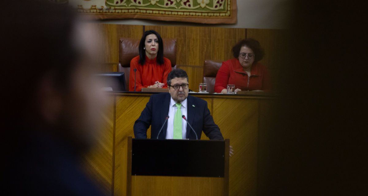 El juez Serrano, en el Parlamento andaluz. FOTO: Vox