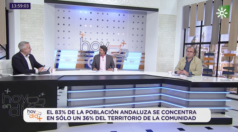 Un momento de la 'mesa de análisis' que dirige el periodista Teodoro León Gross. IMAGEN: CANAL SUR