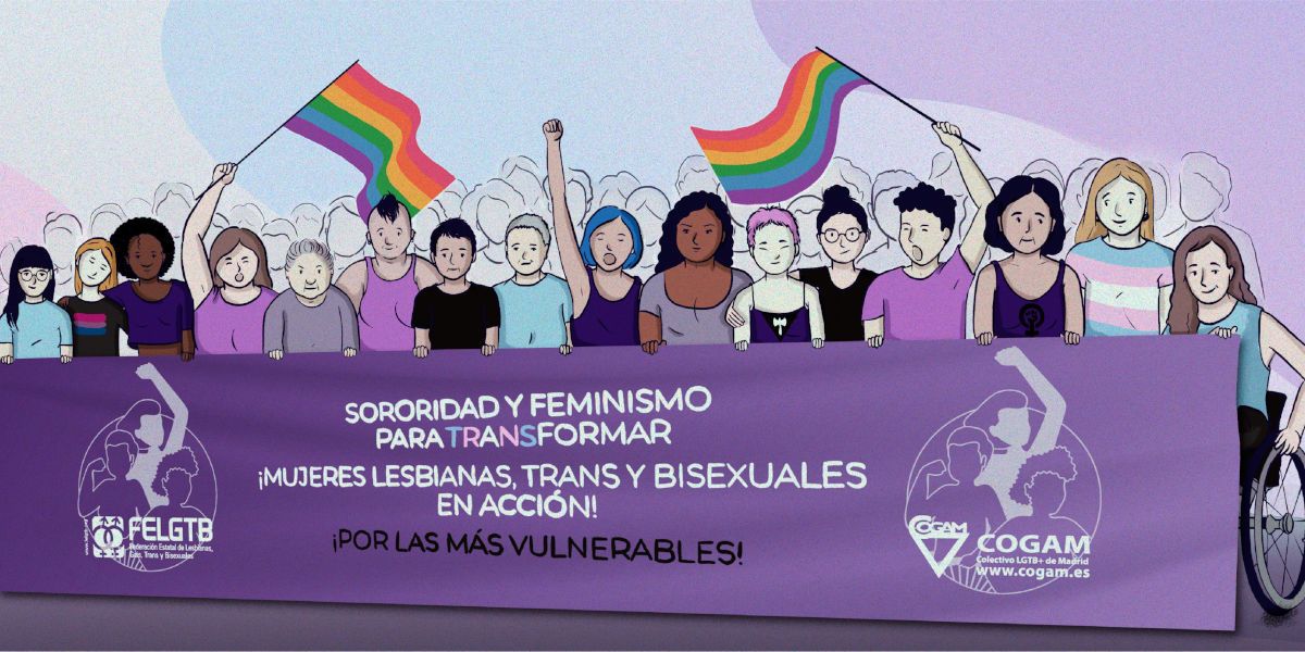 El cartel anunciador de la manifestación virtual.