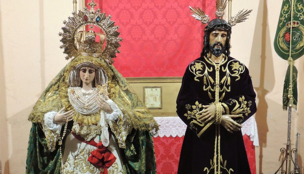 Detalle de las tallas de los nazarenos de Vegueta.