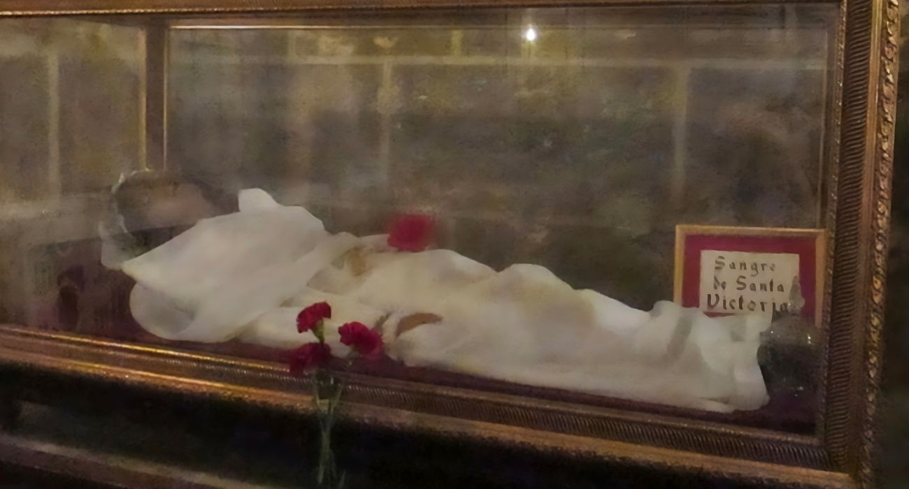 Una imagen de la niña del cuerpo incorrupto de la Catedral de Cádiz.