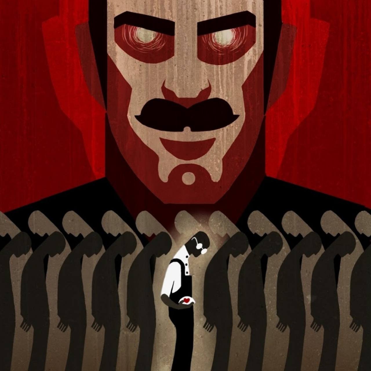 Un mundo extraño, paranoico.