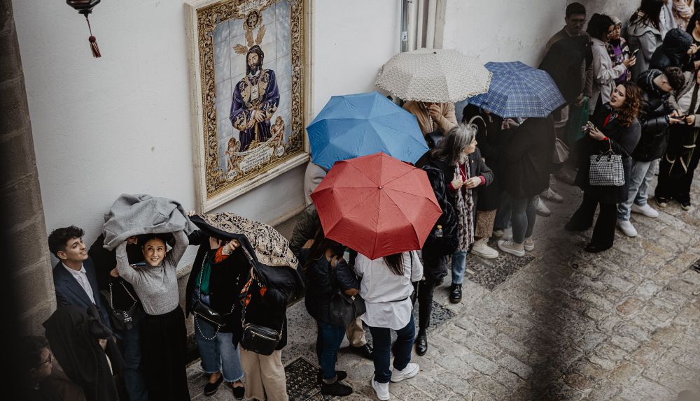 Cristo del Amor suspendió su salida 