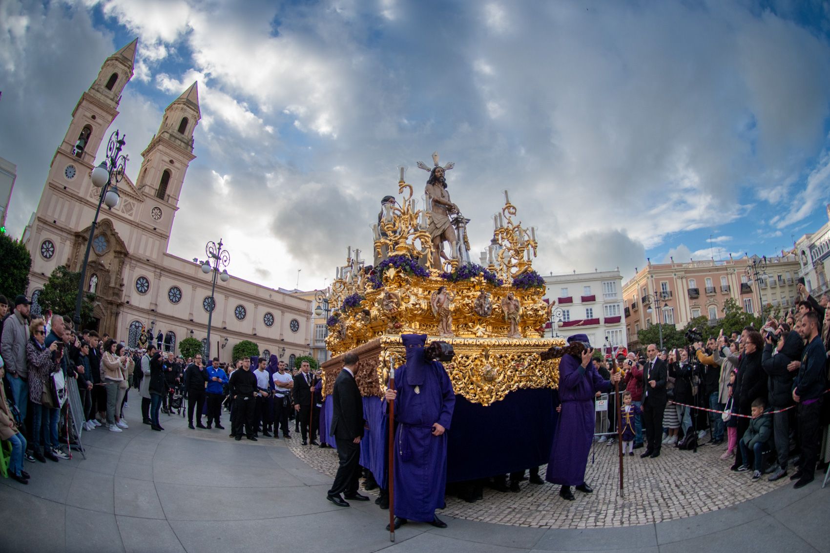 El pasado Martes Santo en Cádiz.