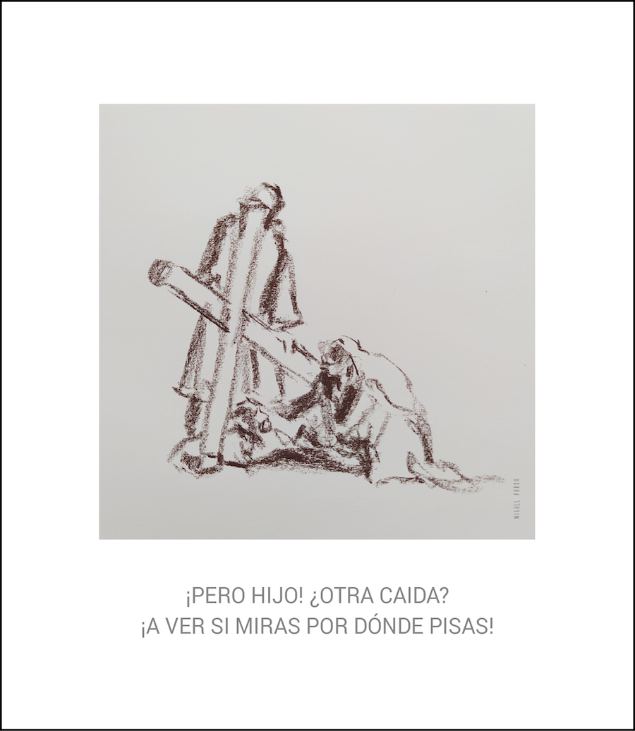 'Qué cruz', por Miguel Parra.