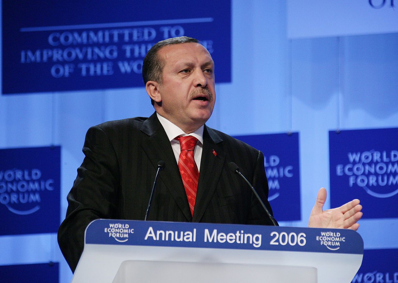 El máximo mandatario turco, Recep Taayip Erdogan. FOTO: Creative Commons/World Economic Forum