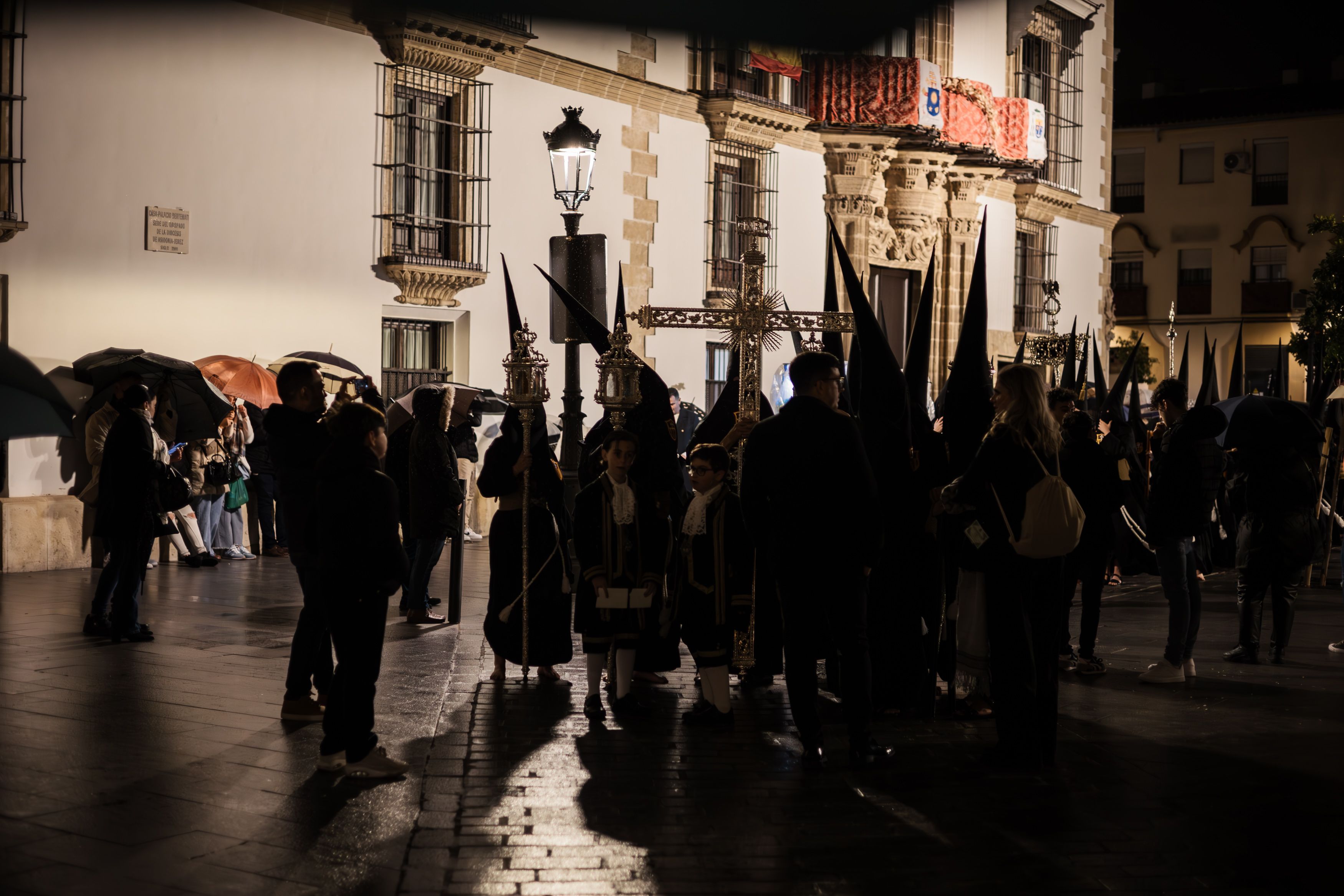 Las Tres Caídas la única que salió el Miércoles Santo