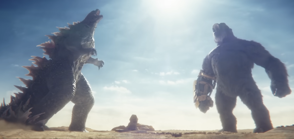 Godzilla y King Kong, en su última película.
