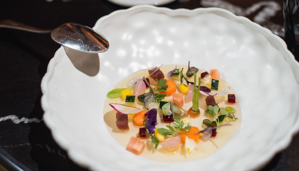 El menú regionalista de Balbuena y Huertas, en imágenes.