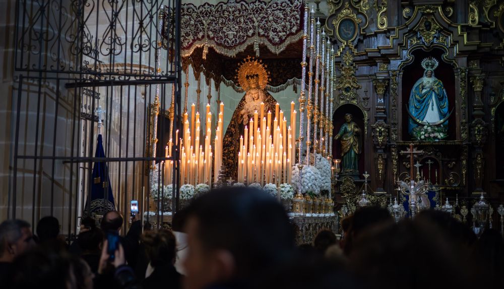 La virgen del Traspaso en San Juan de Letrán. 