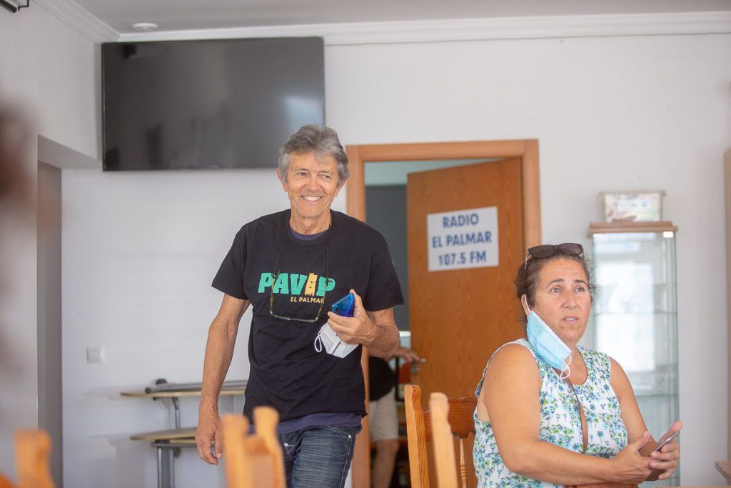 Manolo Martín, portavoz del Pavip, en la sede de la asociación de vecinos Santo Domingo. FOTO: JUAN CARLOS TORO