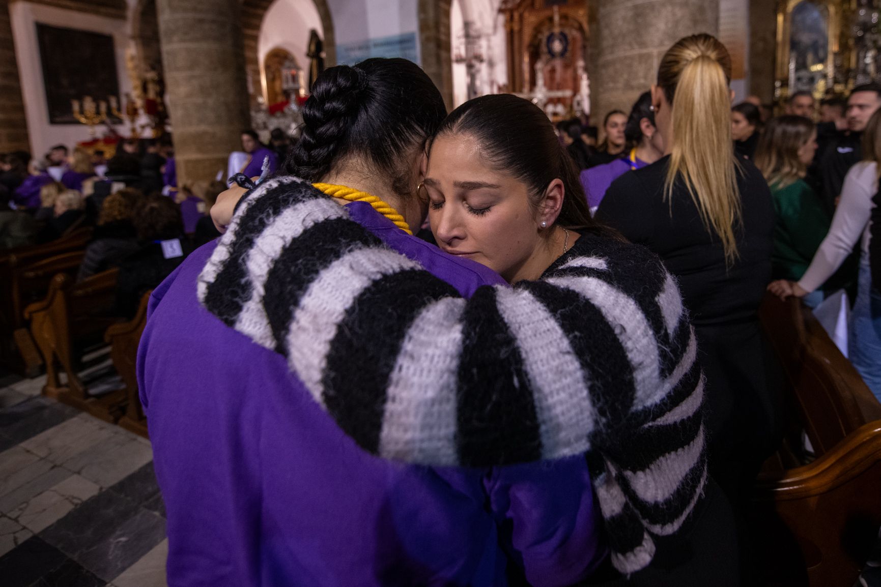 las imágenes del Jueves Santo y la madrugá en Cádiz 