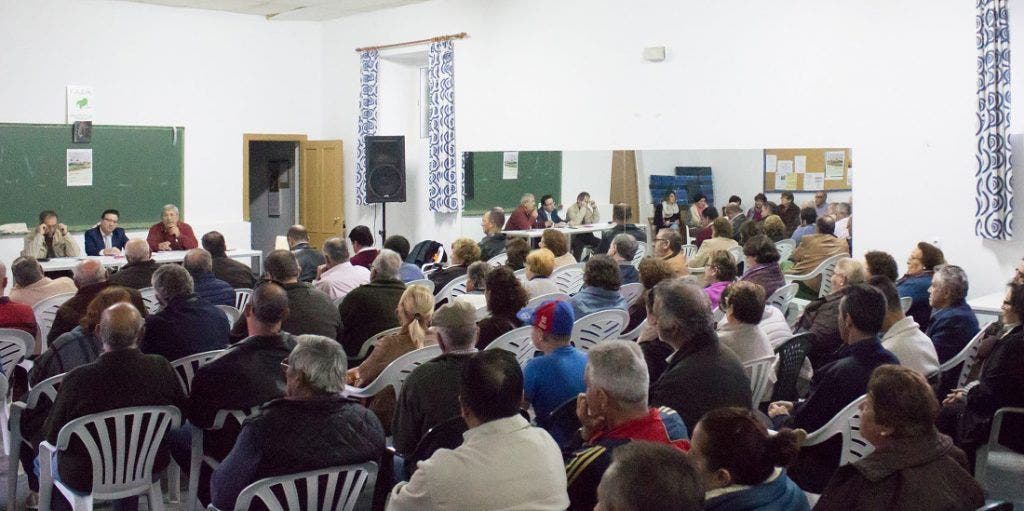 Una reunión reciente celebrada en Cuartillos. 