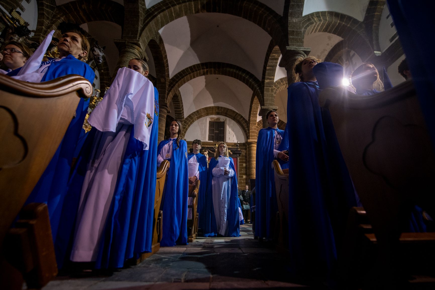 las imágenes del Jueves Santo y la madrugá en Cádiz 
