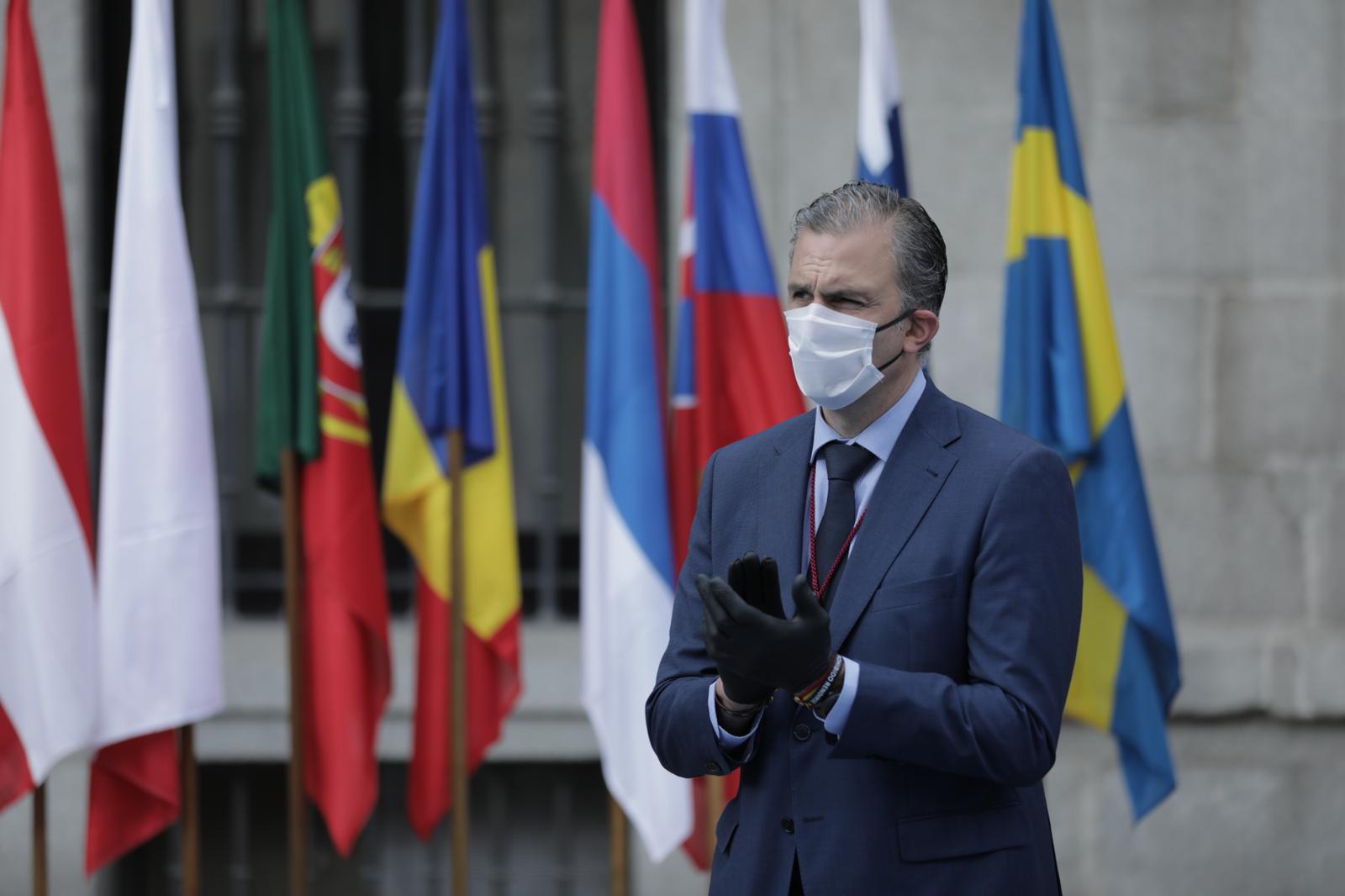 Javier Ortega Smith, miembro de Vox en el Ayuntamiento de Madrid. Foto: Vox Madrid