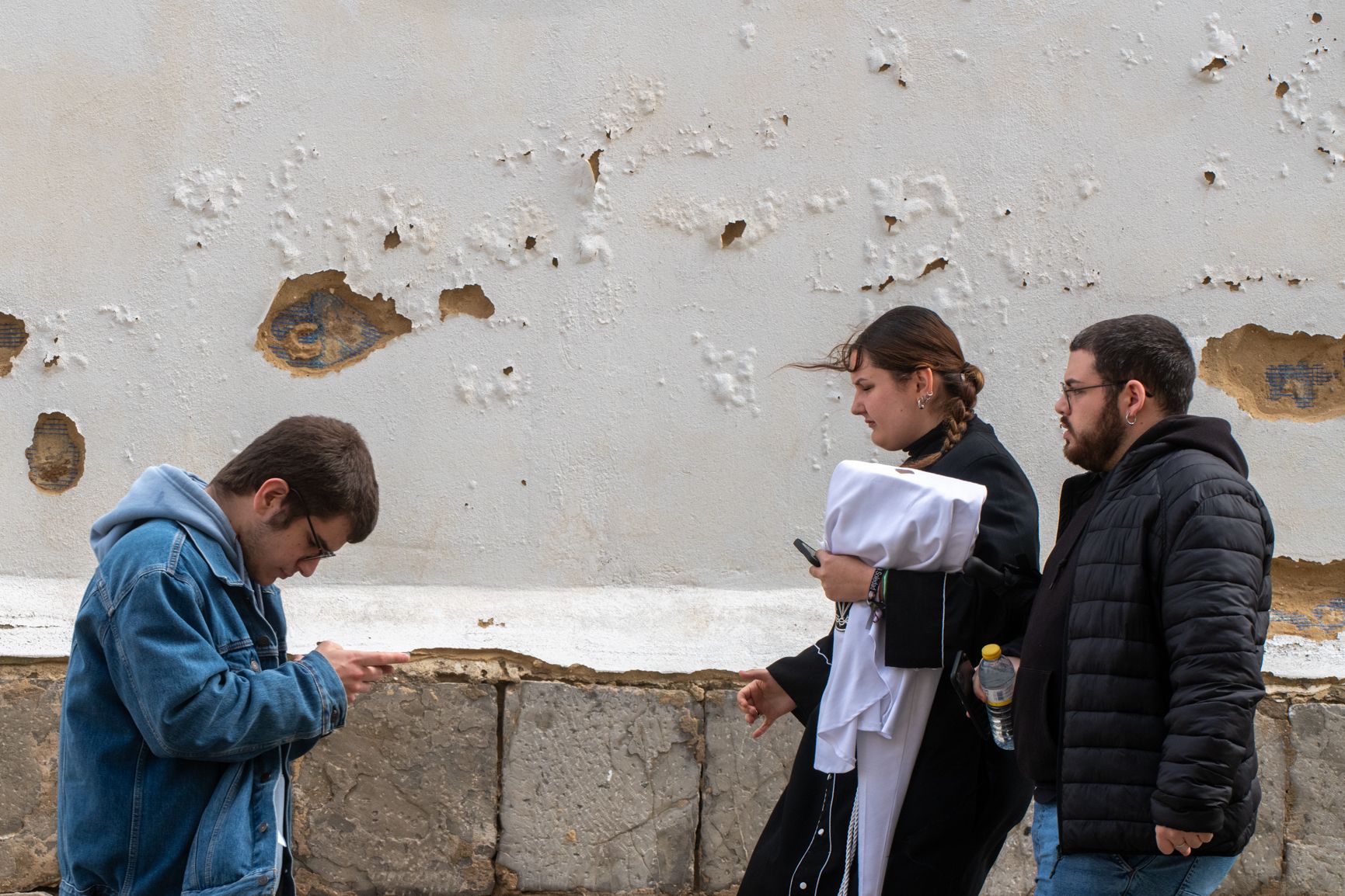  El Santo Entierro no salva el Sábado Santo en Cádiz.