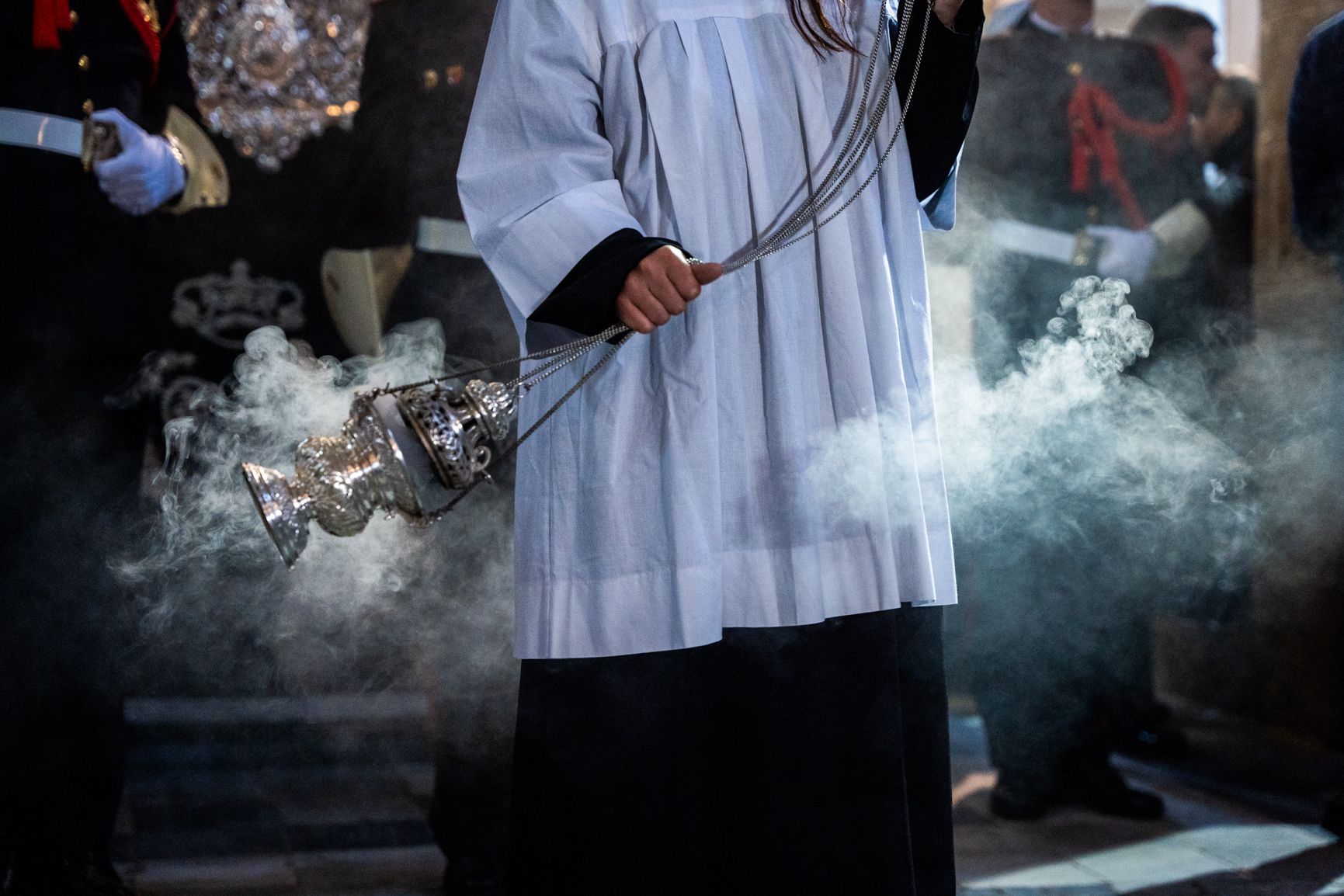  El Santo Entierro no salva el Sábado Santo en Cádiz.