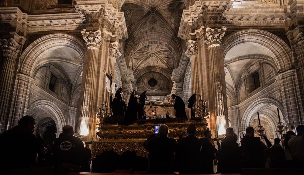 Santa Marta en el interior de la Catedral.
