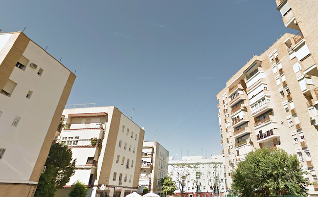 El barrio de Los Remedios de Sevilla, en una imagen de Google Maps.