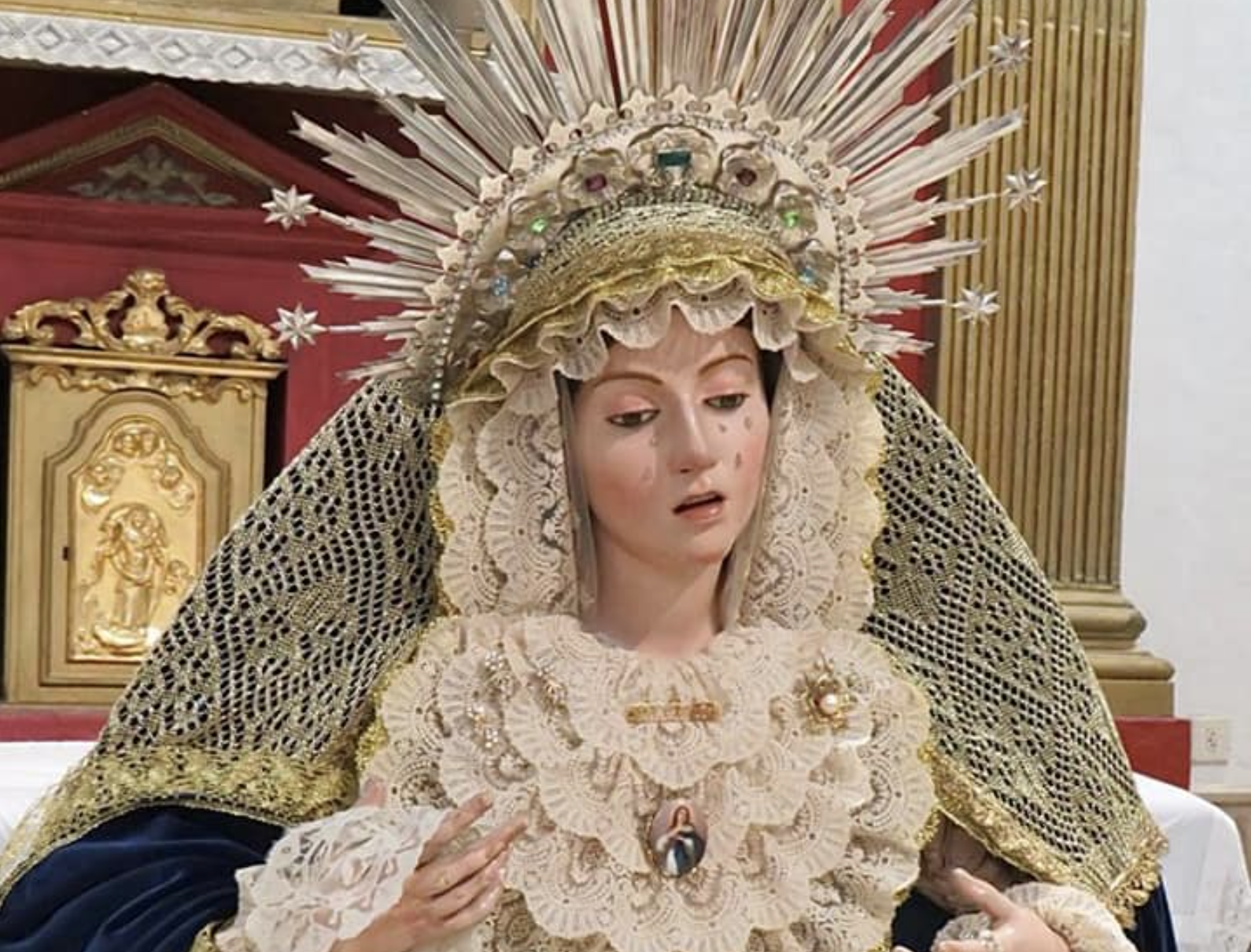La Virgen de La Soledad de Puerto Real.