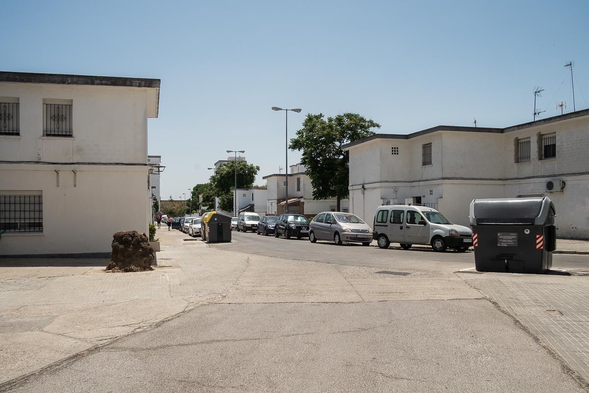 La calle en la que sucedieron los hechos. FOTO: MANU GARCÍA