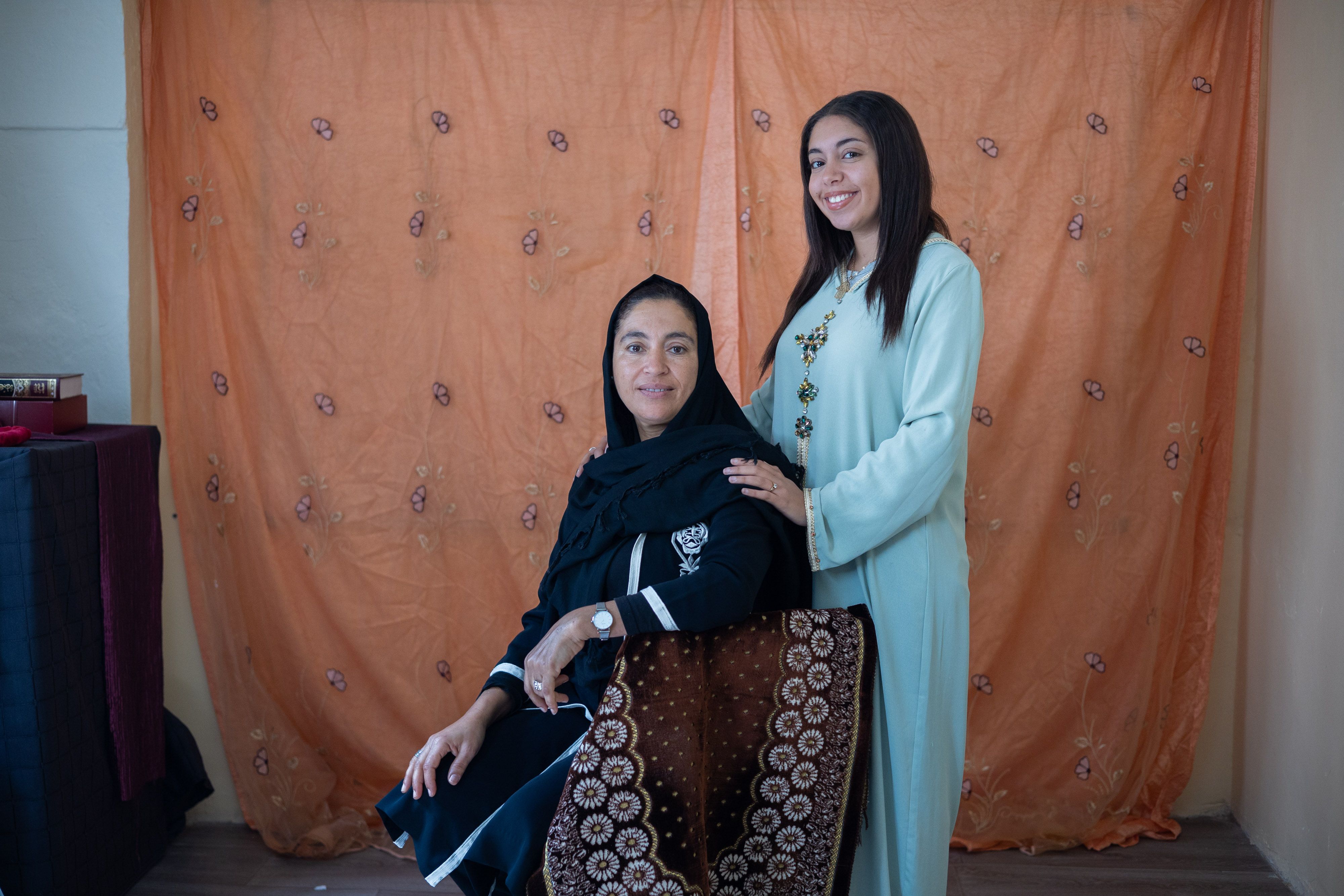 Hanane Gharbaoui y Rabab Kanar, madre e hija de origen marroquí, son musulmanas y están en pleno Ramadán.