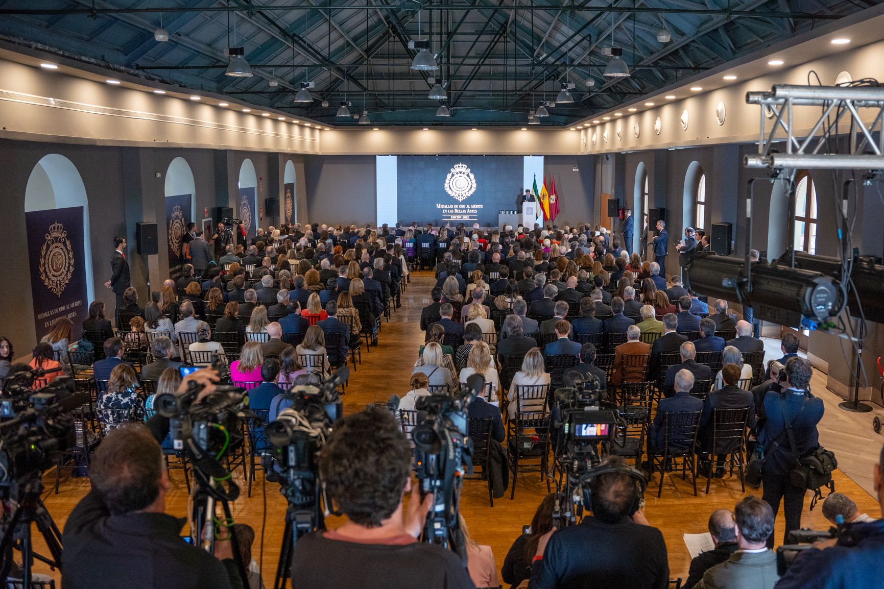 Los reyes entregan las Medallas de Oro al Mérito en las Bellas Artes en Cádiz