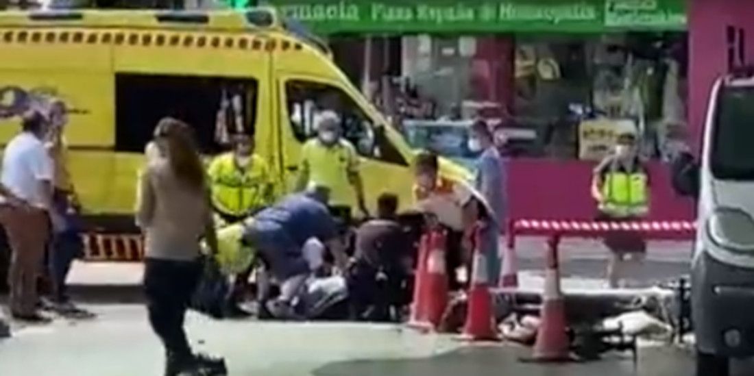 Una imagen tras el accidente laboral. FOTO: LaSexta Una imagen tras el accidente laboral. FOTO: LaSexta