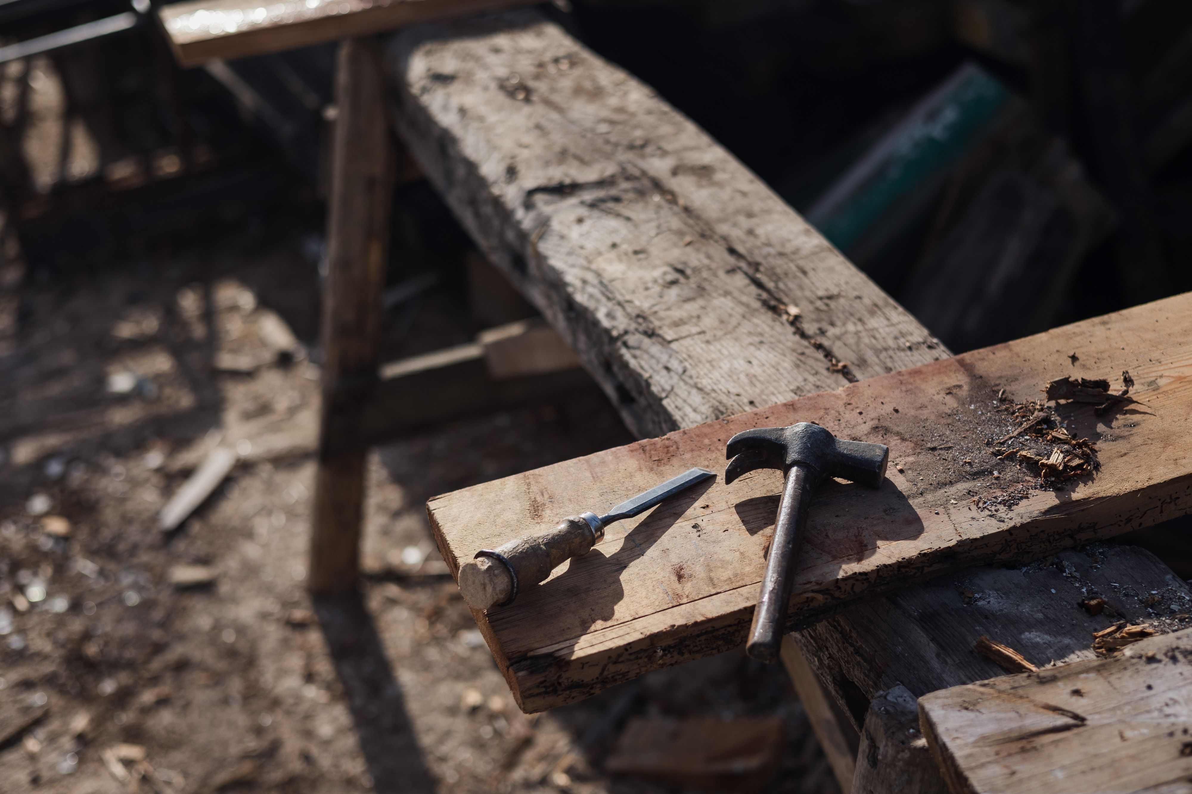 Proyecto AQUA un lugar de recuperación de maderas viejas